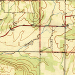 United States Geological Survey Sulphur Rock, AR (1943, 31680-Scale) digital map
