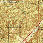 United States Geological Survey Sulphur Rock, AR (1943, 31680-Scale) digital map