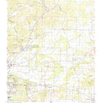 United States Geological Survey Sulphur Rock, AR (1989, 24000-Scale) digital map