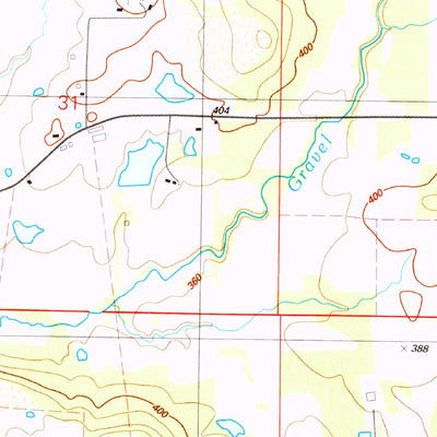 United States Geological Survey Sulphur Rock, AR (1989, 24000-Scale) digital map