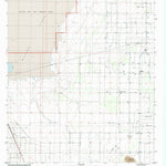 United States Geological Survey Sulphur Spring, AZ (1996, 24000-Scale) digital map