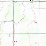 United States Geological Survey Sulphur Spring, AZ (1996, 24000-Scale) digital map