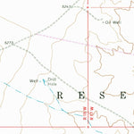 United States Geological Survey Sulphur Spring, NM (1966, 24000-Scale) digital map