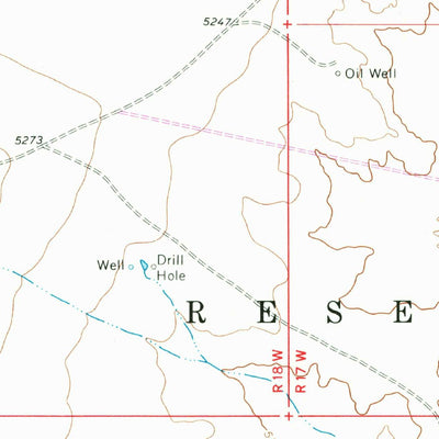 United States Geological Survey Sulphur Spring, NM (1966, 24000-Scale) digital map