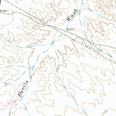 United States Geological Survey Sulphur Spring, NM (1966, 24000-Scale) digital map
