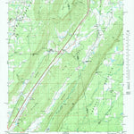 United States Geological Survey Sulphur Springs, AL-GA (1982, 24000-Scale) digital map
