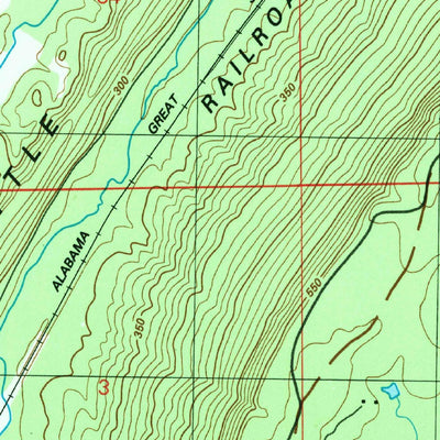United States Geological Survey Sulphur Springs, AL-GA (1982, 24000-Scale) digital map