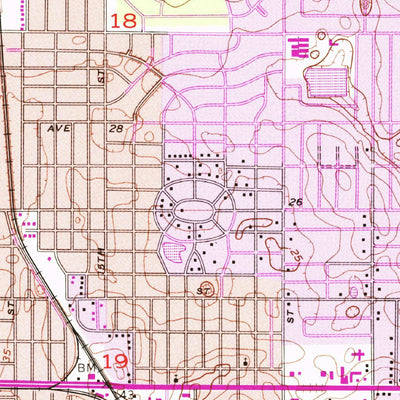 United States Geological Survey Sulphur Springs, FL (1956, 24000-Scale) digital map