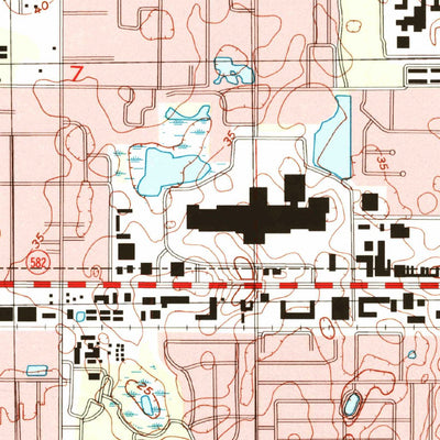 United States Geological Survey Sulphur Springs, FL (1995, 24000-Scale) digital map
