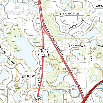 United States Geological Survey Sulphur Springs, FL (2021, 24000-Scale) digital map