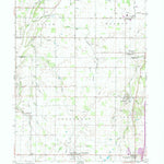 United States Geological Survey Sulphur Springs, IN (1960, 24000-Scale) digital map