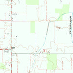 United States Geological Survey Sulphur Springs, IN (1960, 24000-Scale) digital map
