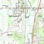 United States Geological Survey Sulphur Springs, IN (1960, 24000-Scale) digital map