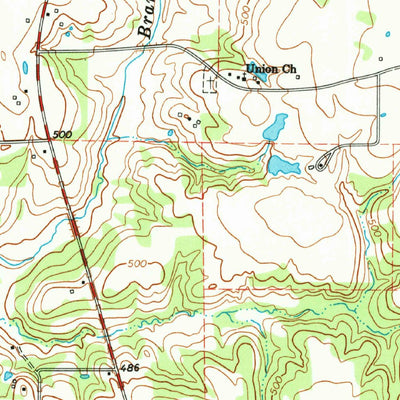 United States Geological Survey Sulphur Springs SE, TX (1964, 24000-Scale) digital map