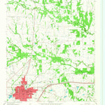 United States Geological Survey Sulphur Springs, TX (1964, 24000-Scale) digital map