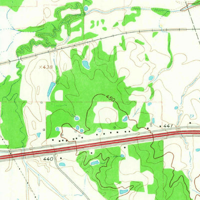 United States Geological Survey Sulphur Springs, TX (1964, 24000-Scale) digital map