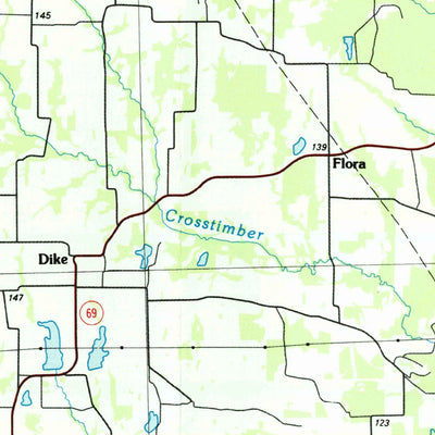 United States Geological Survey Sulphur Springs, TX (1985, 100000-Scale) digital map