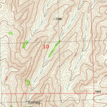 United States Geological Survey Sulphur Springs, WY (1982, 24000-Scale) digital map