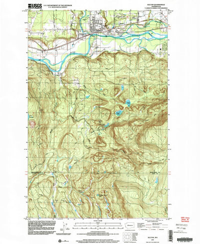 United States Geological Survey Sultan, WA (1997, 24000-Scale) digital map