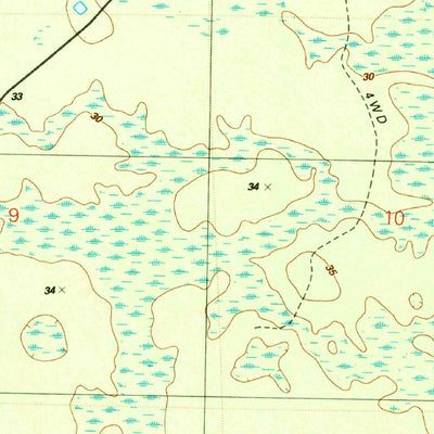 United States Geological Survey Sumatra, FL (1990, 24000-Scale) digital map