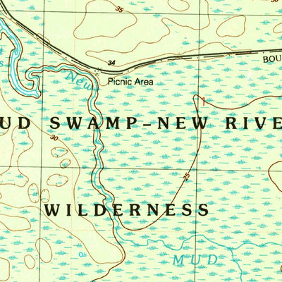United States Geological Survey Sumatra, FL (1990, 24000-Scale) digital map