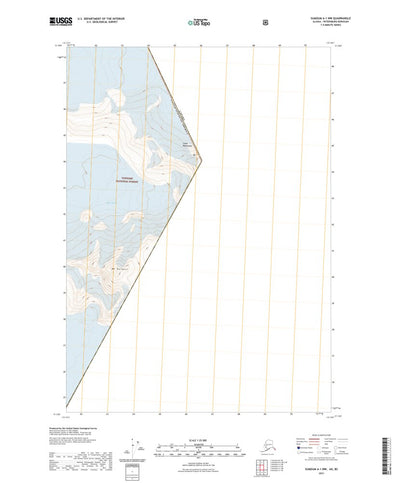 United States Geological Survey Sumdum A-1 NW, AK (2021, 25000-Scale) digital map