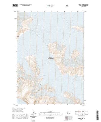 United States Geological Survey Sumdum A-2 NE, AK (2021, 25000-Scale) digital map