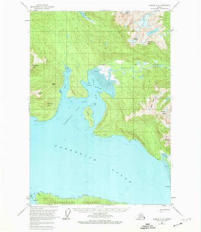 United States Geological Survey Sumdum A-4, AK (1951, 63360-Scale) digital map