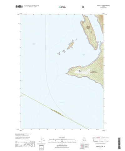 United States Geological Survey Sumdum A-5 NW, AK (2017, 25000-Scale) digital map