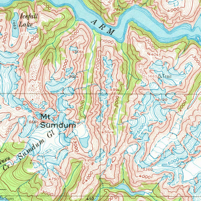 United States Geological Survey Sumdum, AK (1961, 250000-Scale) digital map