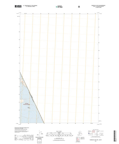 United States Geological Survey Sumdum B-2 OE E SW, AK (2021, 25000-Scale) digital map