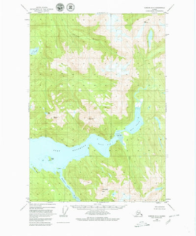 United States Geological Survey Sumdum B-4, AK (1943, 63360-Scale) digital map