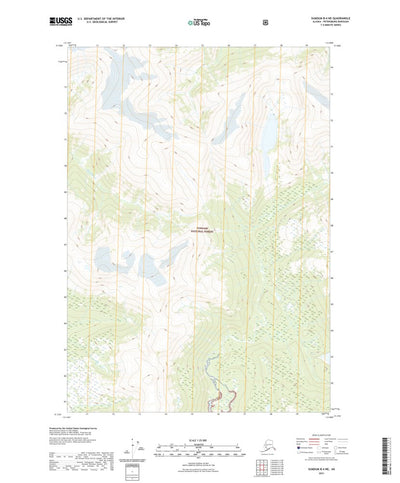 United States Geological Survey Sumdum B-4 NE, AK (2021, 25000-Scale) digital map