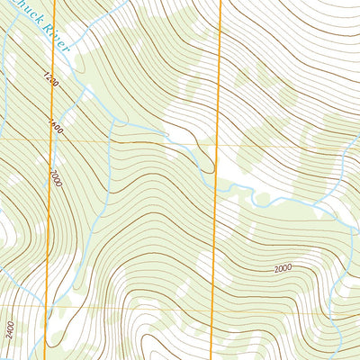 United States Geological Survey Sumdum B-4 NE, AK (2021, 25000-Scale) digital map