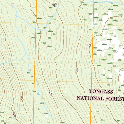 United States Geological Survey Sumdum B-4 SE, AK (2021, 25000-Scale) digital map