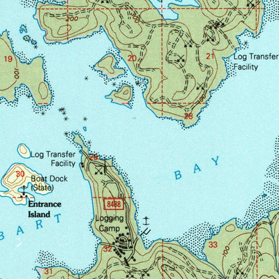 United States Geological Survey Sumdum B-5, AK (1996, 63360-Scale) digital map