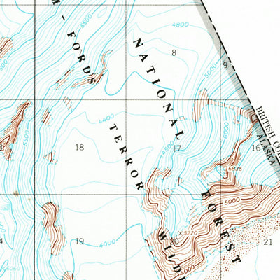 United States Geological Survey Sumdum C-2, AK (1961, 63360-Scale) digital map