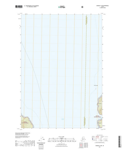 United States Geological Survey Sumdum C-6 NE, AK (2021, 25000-Scale) digital map
