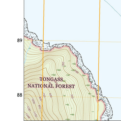 United States Geological Survey Sumdum C-6 NE, AK (2021, 25000-Scale) digital map