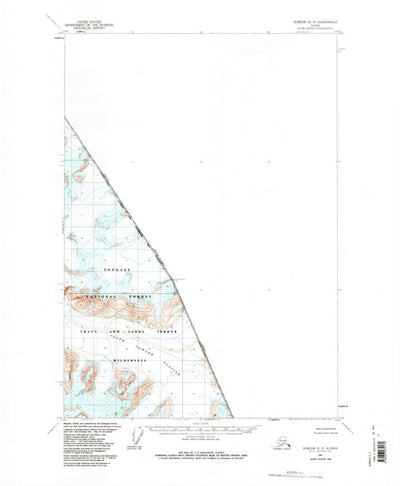 United States Geological Survey Sumdum D-3, AK (1961, 63360-Scale) digital map