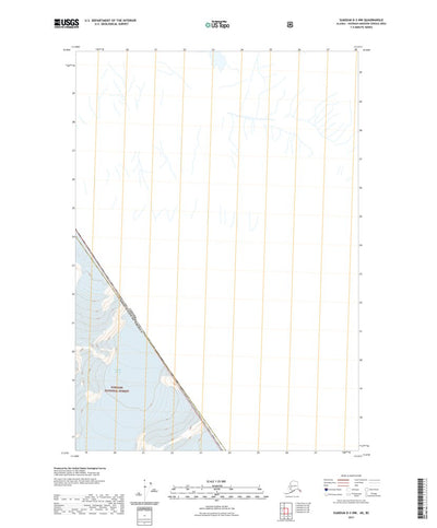 United States Geological Survey Sumdum D-3 NW, AK (2021, 25000-Scale) digital map