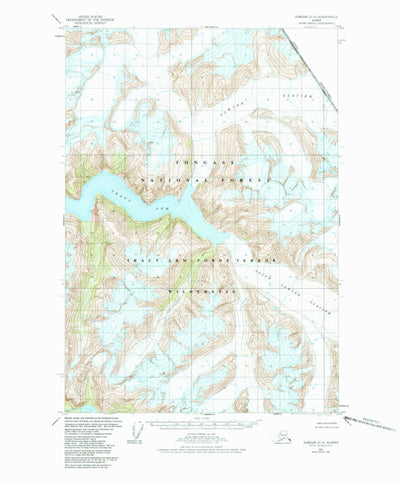 United States Geological Survey Sumdum D-4, AK (1960, 63360-Scale) digital map