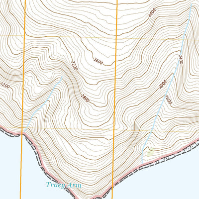United States Geological Survey Sumdum D-4 NW, AK (2021, 25000-Scale) digital map