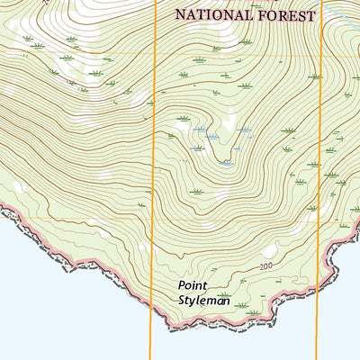United States Geological Survey Sumdum D-6 NW, AK (2021, 25000-Scale) digital map