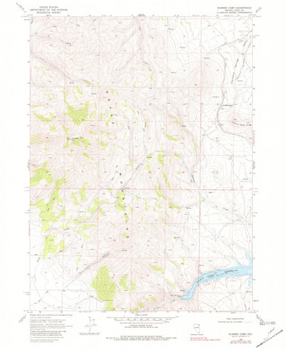 United States Geological Survey Summer Camp, NV (1968, 24000-Scale) digital map