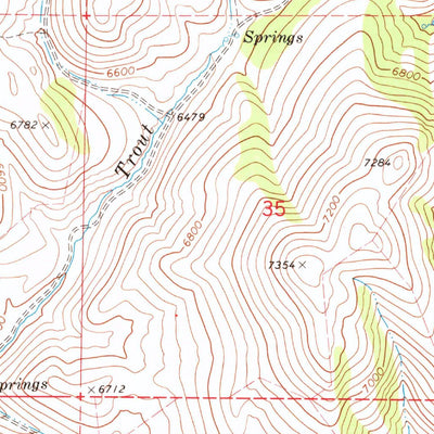 United States Geological Survey Summer Camp, NV (1968, 24000-Scale) digital map