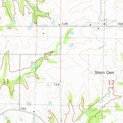 United States Geological Survey Summer Hill, IL (1981, 24000-Scale) digital map