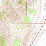 United States Geological Survey Summer Lake, OR (1966, 24000-Scale) digital map