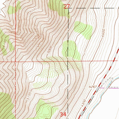 United States Geological Survey Summer Lake, OR (1966, 24000-Scale) digital map