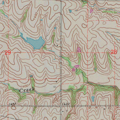 United States Geological Survey Summerfield, KS (1966, 24000-Scale) digital map